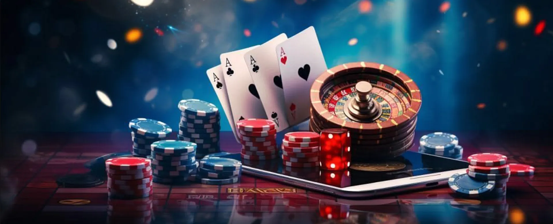 Player enjoying niceph online casino games with winning excitement